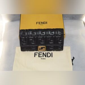 Fendi Baguette Continental Wallet